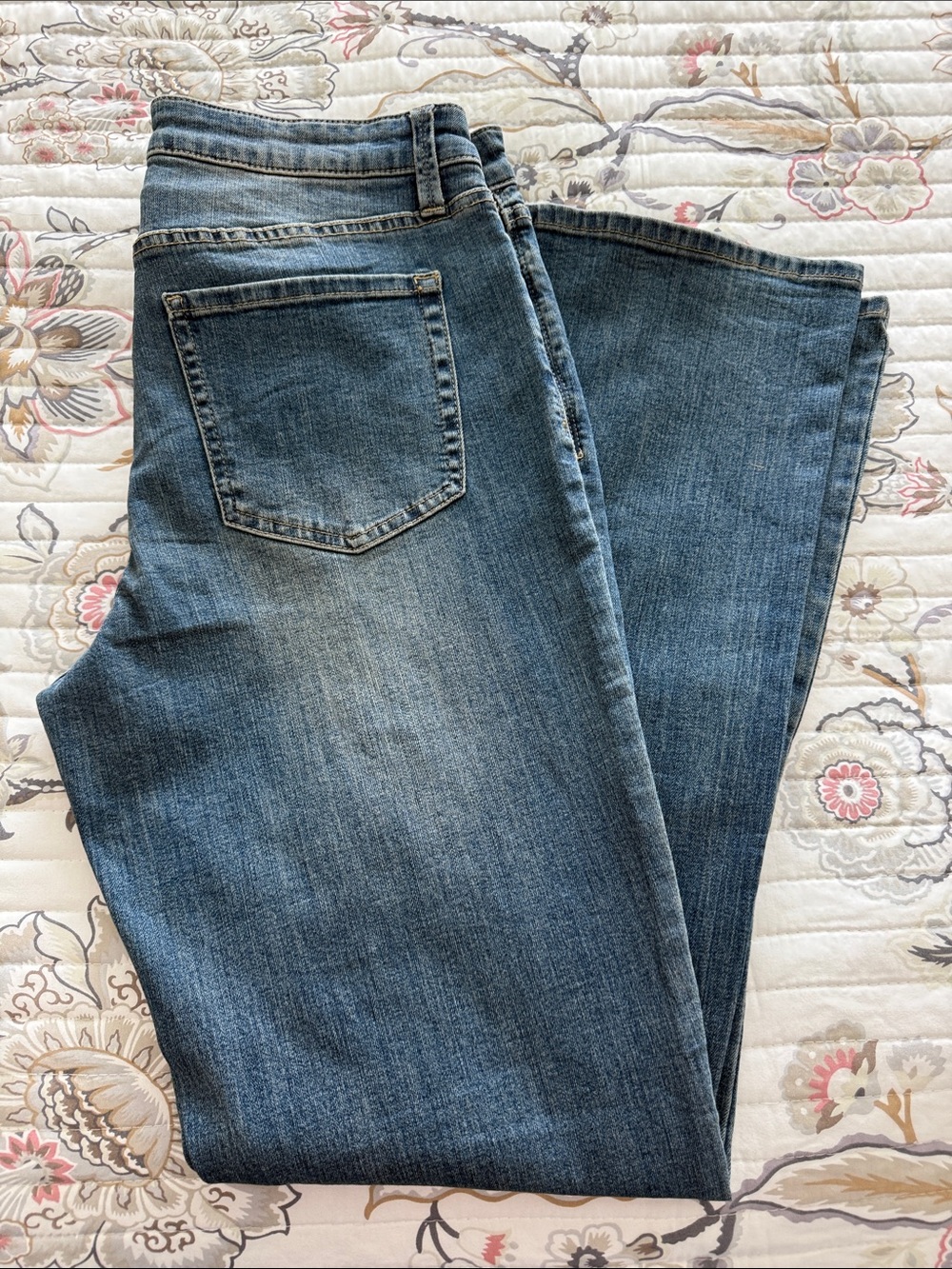 Cosmic Blue Love Brennan Bootcut Jean NWOT